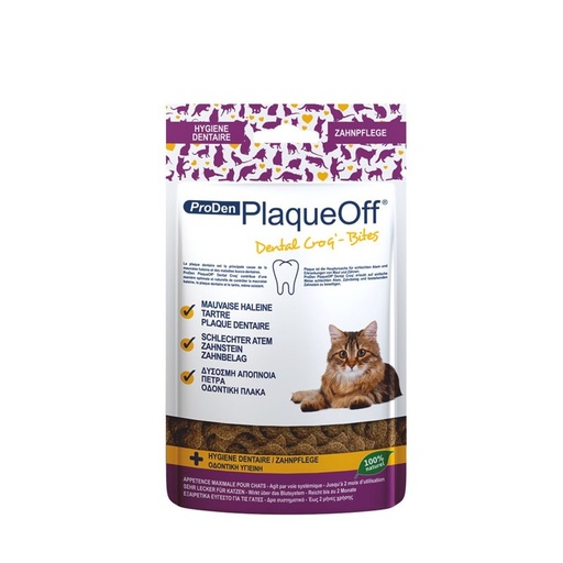 [1528] Proden Plaqueoff - Snack Dental Para Gato 60G