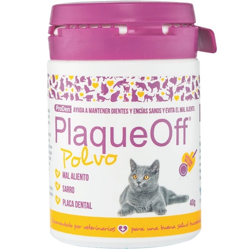 Proden Plaqueoff Polvo Para Gato 40G