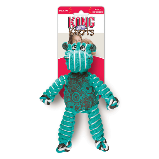 [1036] Kong Floppy Knots Hippo S/M