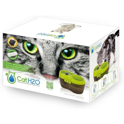 [401] Cat H2O Fuente De Gato Verde 2L