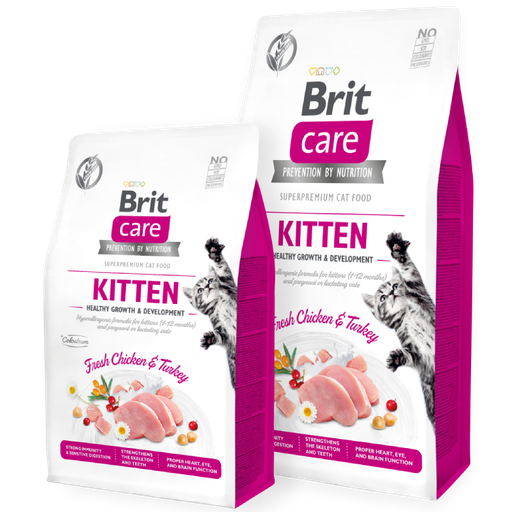 [257] Brit Care Kitten - Pollo Y Pavo