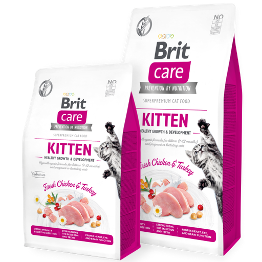 Brit Care Kitten - Pollo y Pavo