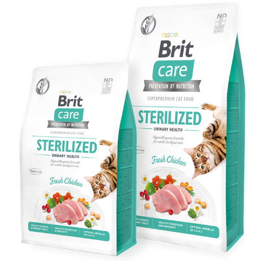 Brit Care Sterilized Urinary Health Adult Cat - Pollo