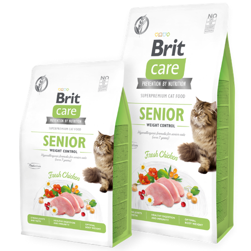 [274] Brit Care Senior Weight Control Cat - Pollo Fresco