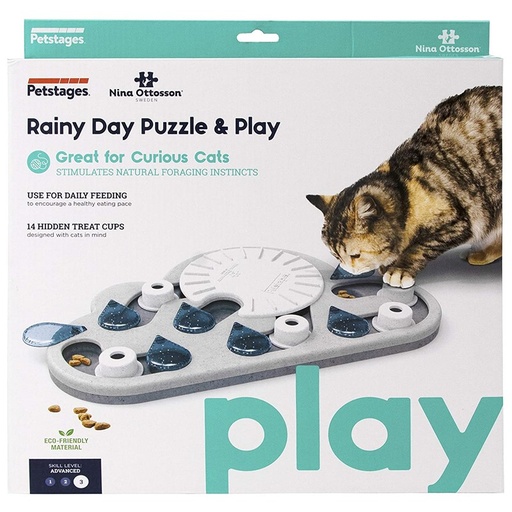 Nina Ottosson Rainy Day - Juguete Interactivo Para Gatos 
