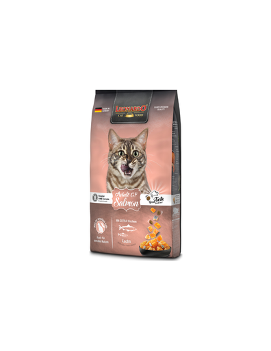[1111] Leonardo Adult Cat Salmon Grain Free 7.5Kg
