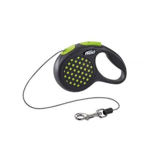 Flexi Retractil Cordon Color Style Verde