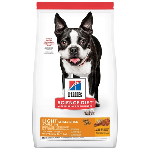 [929] Hills Light Small Bites Adult Dog 1-6  6.8Kg