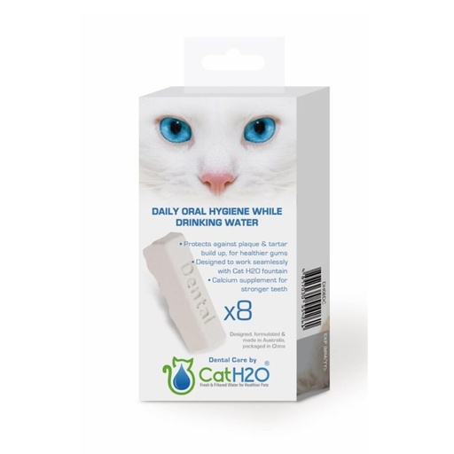 [399] Cat H2O Dental Care - Kit  Calcio Para La Fuentes Cath2O Y Dogh2O