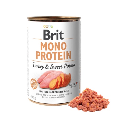 Brit Care Mono Protein Turkey Sweet Potato Dog 400G