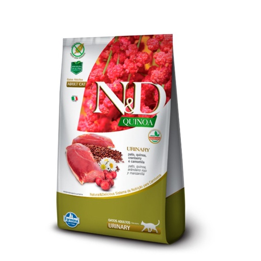 [1259] N&amp;D Gato Adulto Urinary Quinoa Y Pato 1,5kg