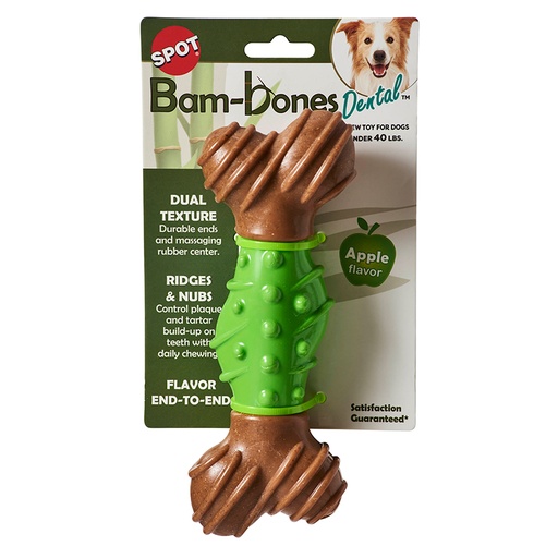 [1740] Spot Bam-Bones Dental Hueso Sabor Manzana Large