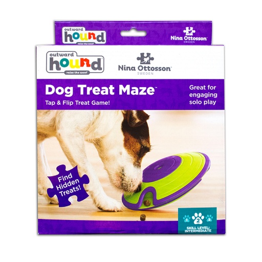 Nina Ottosson Dog Treat Maze - Juguete Interactivo Para Perros