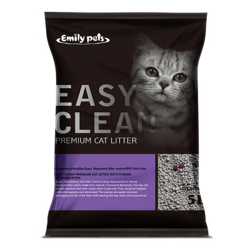 [619] Easy Clean Arena Aglutinante Aroma Lavanda 4kg