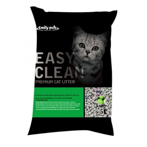 Easy Clean  Arena Aglutinante Aroma Manzana 8Kg