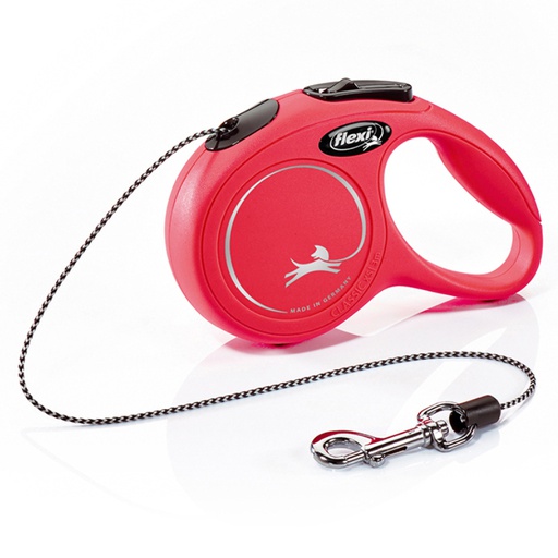 [712] Flexi Retractil Cordon New Classic Rojo Xs