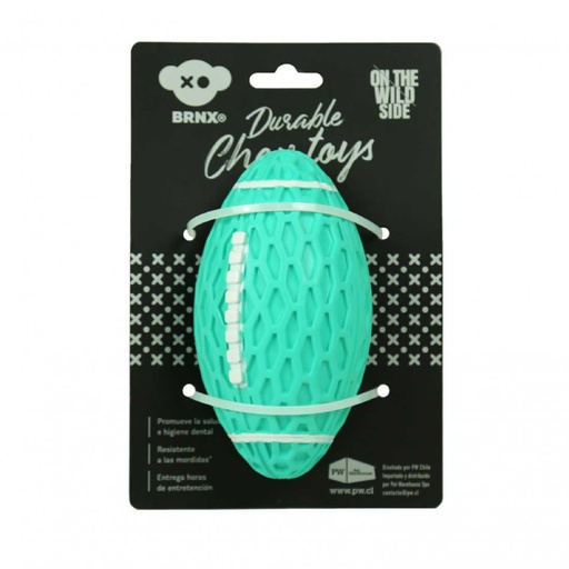 [354] Brnx Durable Chew Toys - Pelota Rugby
