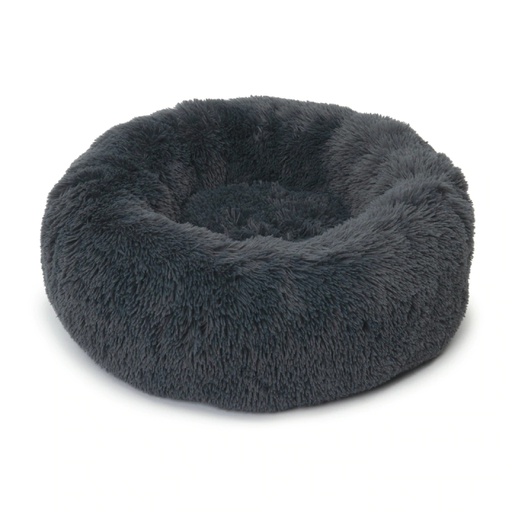 [414] Catit Fluffy Bed Dark Grey - Cama Mullida Gato