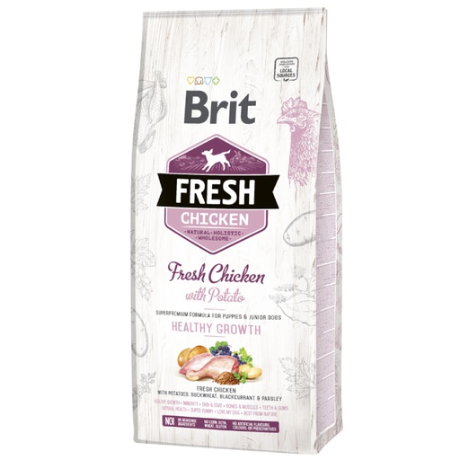 [290] Brit Fresh Chicken With Potato Healthy Growth Puppy