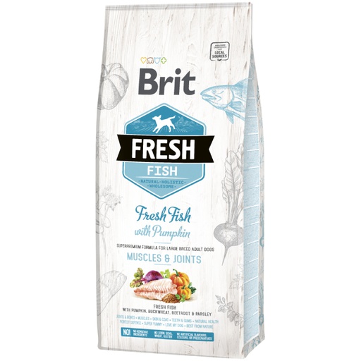 [292] Brit Fresh Fish With Pumpkin Adult Large Breed