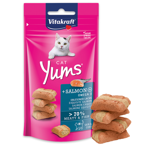 [1839] Vitakraft Cat Yums Salmon 40G