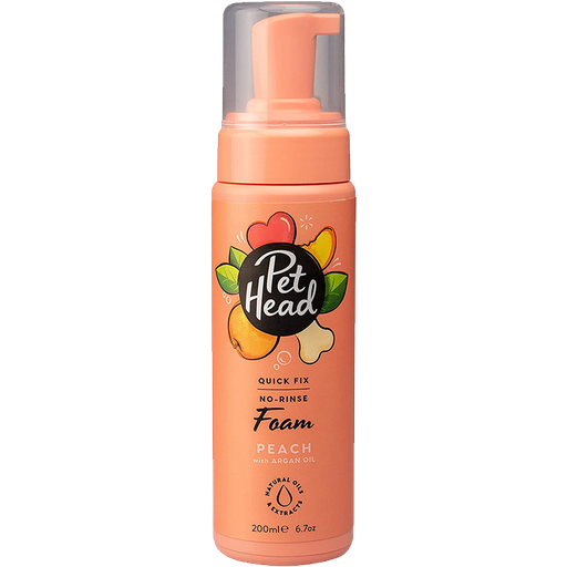 [1423] Pet Head Foam Peach - Shampoo En Seco 200Ml