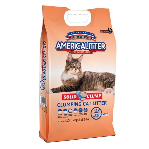 [52] America Litter Arena Aglutinante Solid Clump