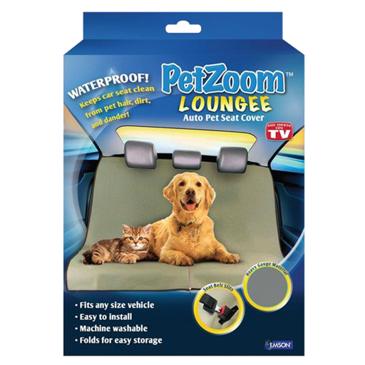 PetZoom Loungee - Cubre Asiento Impermeable