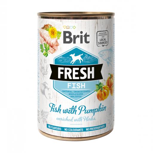 [305] Brit Pate Fresh Fish - Pescado Con Calabaza 400G