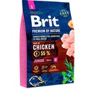 BRIT PREMIUM BY NATURE CHICKEN JUNIOR SMALL BREED 3KG