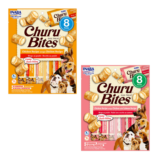 [453] Churu Bites Chicken Recipe Dogs 8Uni