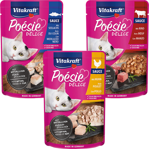 [1845] Vitakraft Poesie Delice - Alimento Humedo Gato 85G