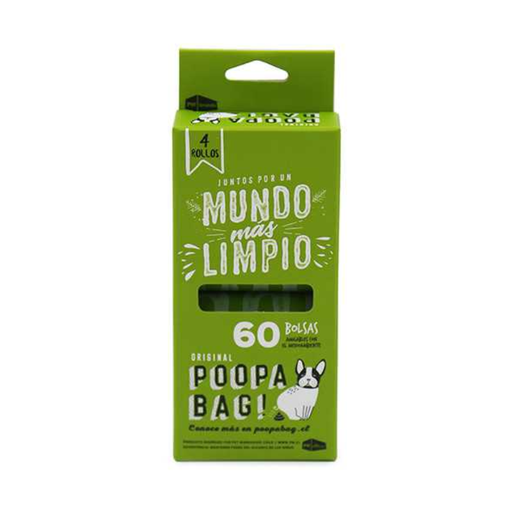 [1459] Poopa Bag - Bolsas Desecho 60 Unidades