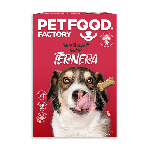 [1415] Pet Food Galletas Horneadas Ternera 460Grs