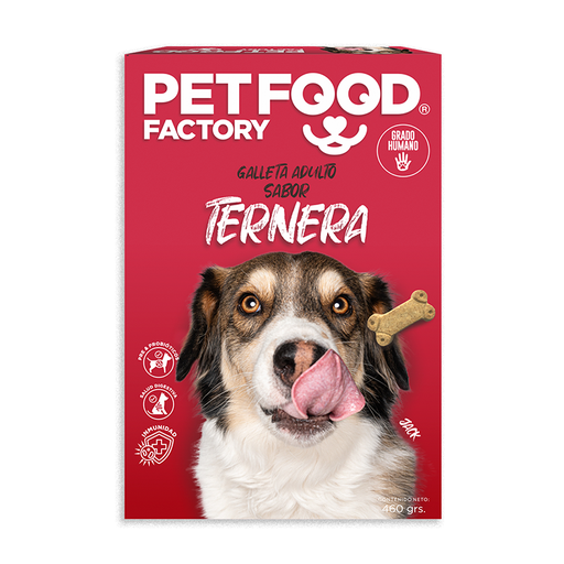 Pet Food Factory - Galleta Hueso Clasica Ternera 460Grs