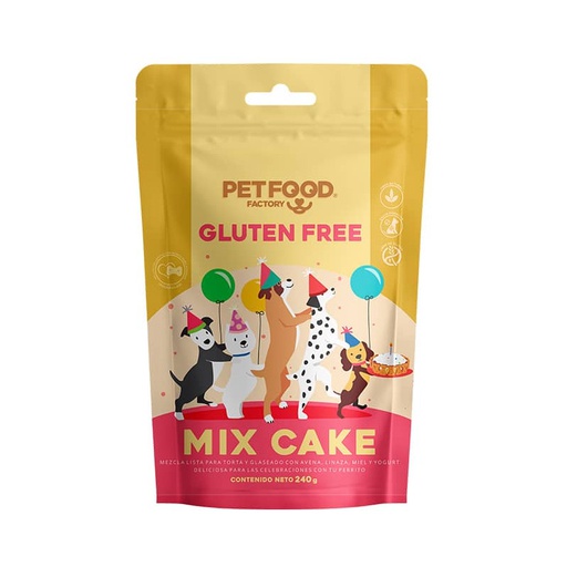 [1418] Pet Food Mix Cake Mezcla Lista Para Hornear 240grs