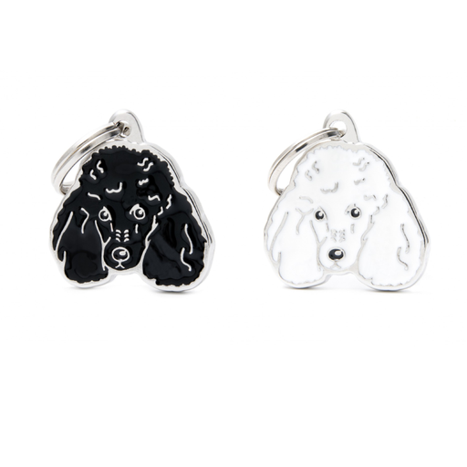 [1229] Myfamily Placa De Identificacion - Poodle