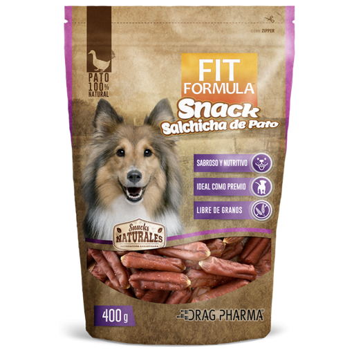 [683] Fit Formula Snack Salchicha De Pato Perro 400G