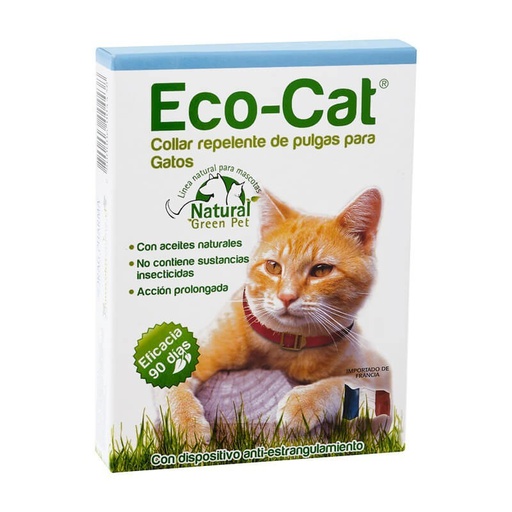 [622] Ecocat Collar Repelente De Pulgas