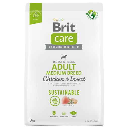 Brit Care Adult Medium Chicken Insect 3Kg