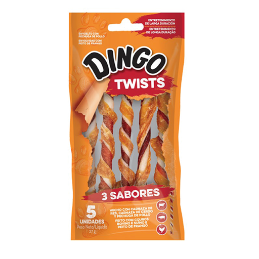 Dingo Twists Snack Dog 5uni