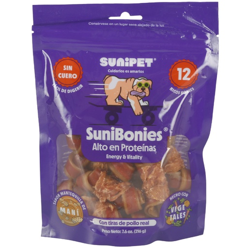 Sunibonies Energy &amp; Vitality - Snack Dog 216G