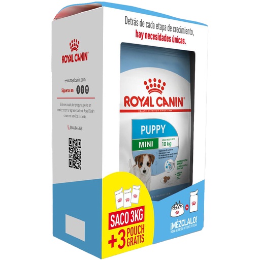 Royal Canin Mini Puppy 3Kg+ Regalo