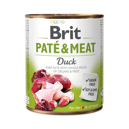 Brit Paté &amp; Meat Duck 800Gr