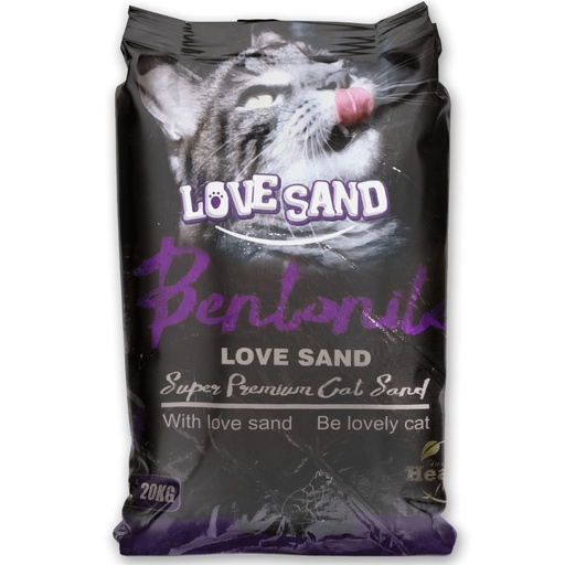 Love Sand Arena Aglutinante Lavanda 20Kg