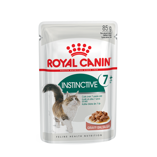 Pack 3x2 Royal Canin Adult Instinctive7+ Pouch 85G