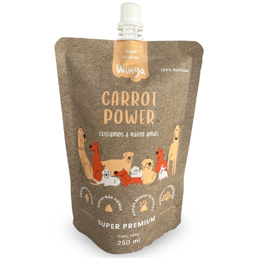 [1869] Winga Carrot Power Pouch 250Ml