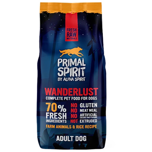 Primal Spirit Wanderlust Adult Dog 12kg