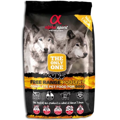 [43] Alpha Spirit Free Range Poultry Adult Dog 3Kg