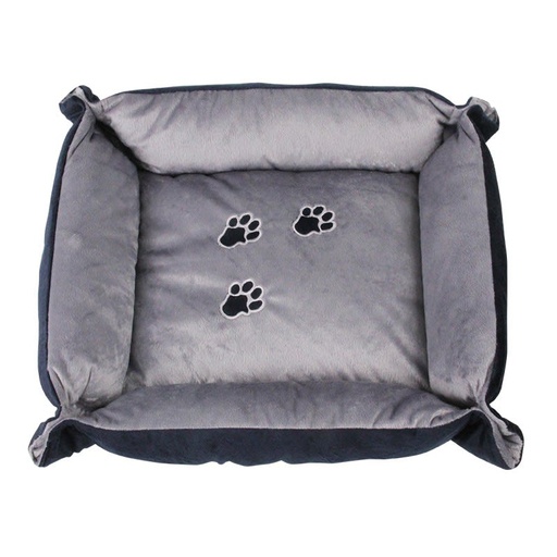 [1390] Pawise Cama Para Gatos Con Patitas Azul Y Gris